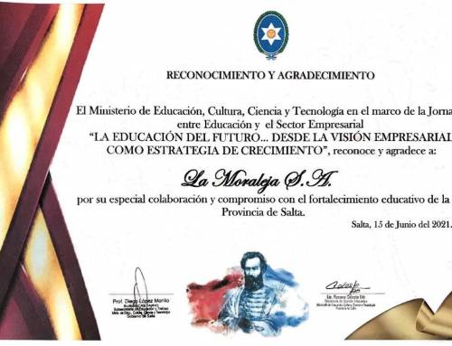 Firma de convenio con el Ministerio de Educación de la provincia de Salta